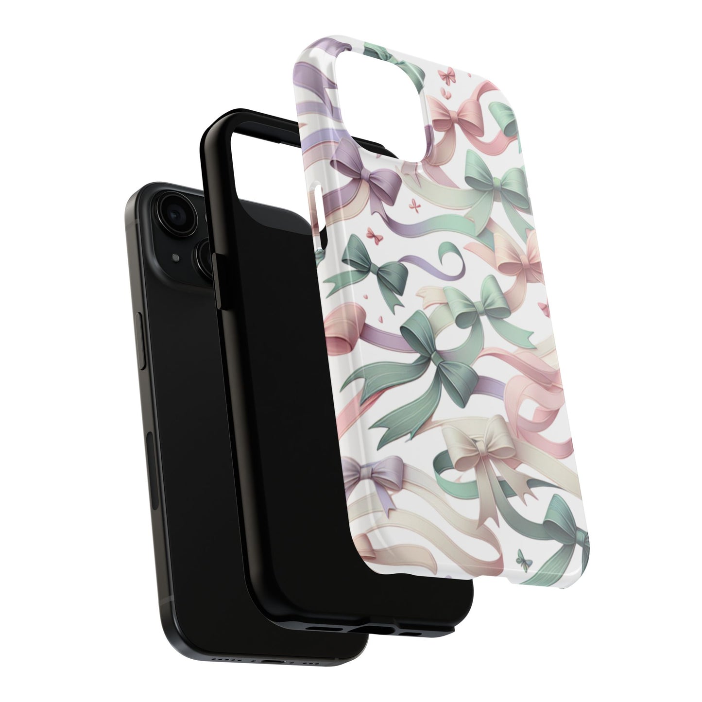 Phone Case - Coquette Bow Pattern