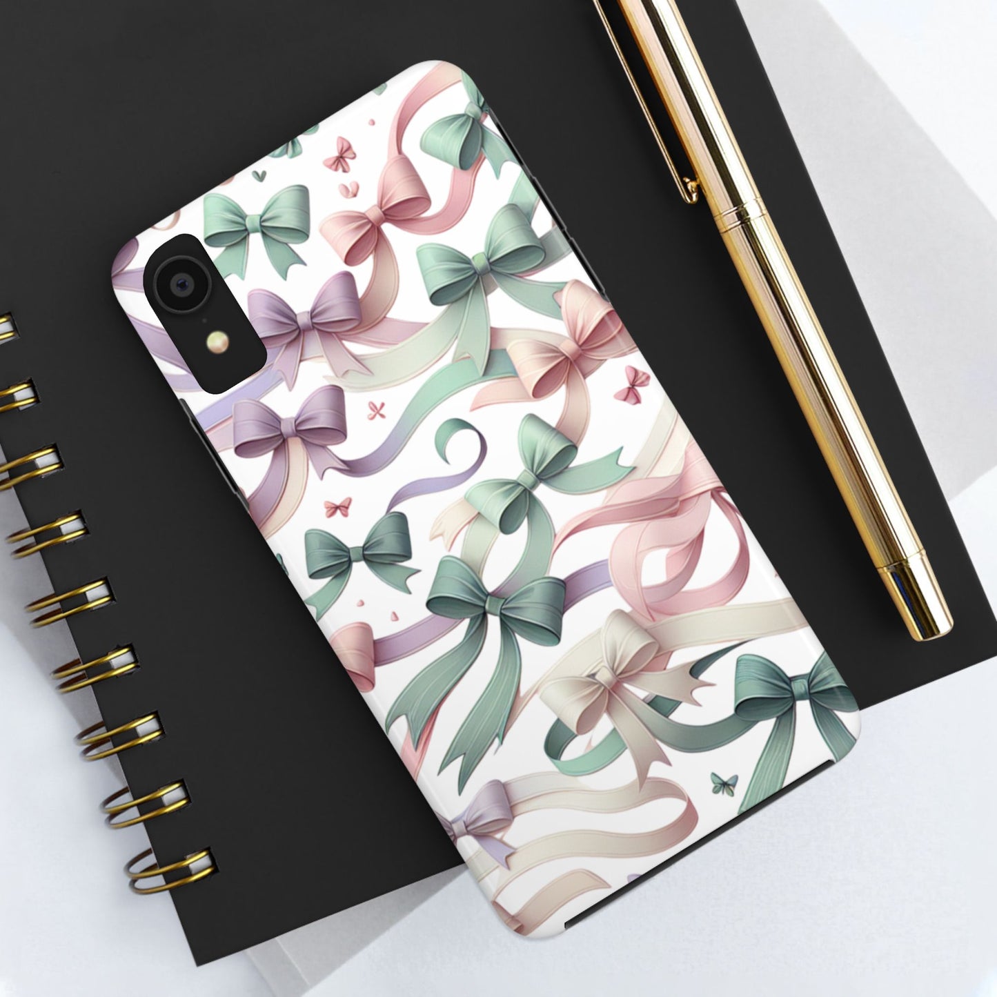 Phone Case - Coquette Bow Pattern
