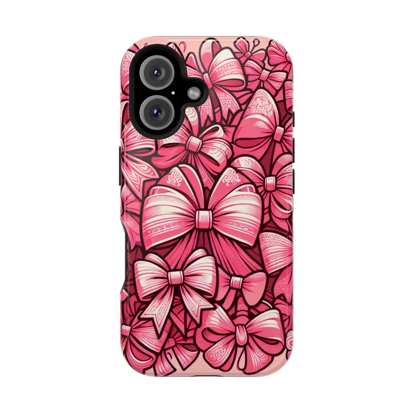 Pink Coquette Bow Phone Case