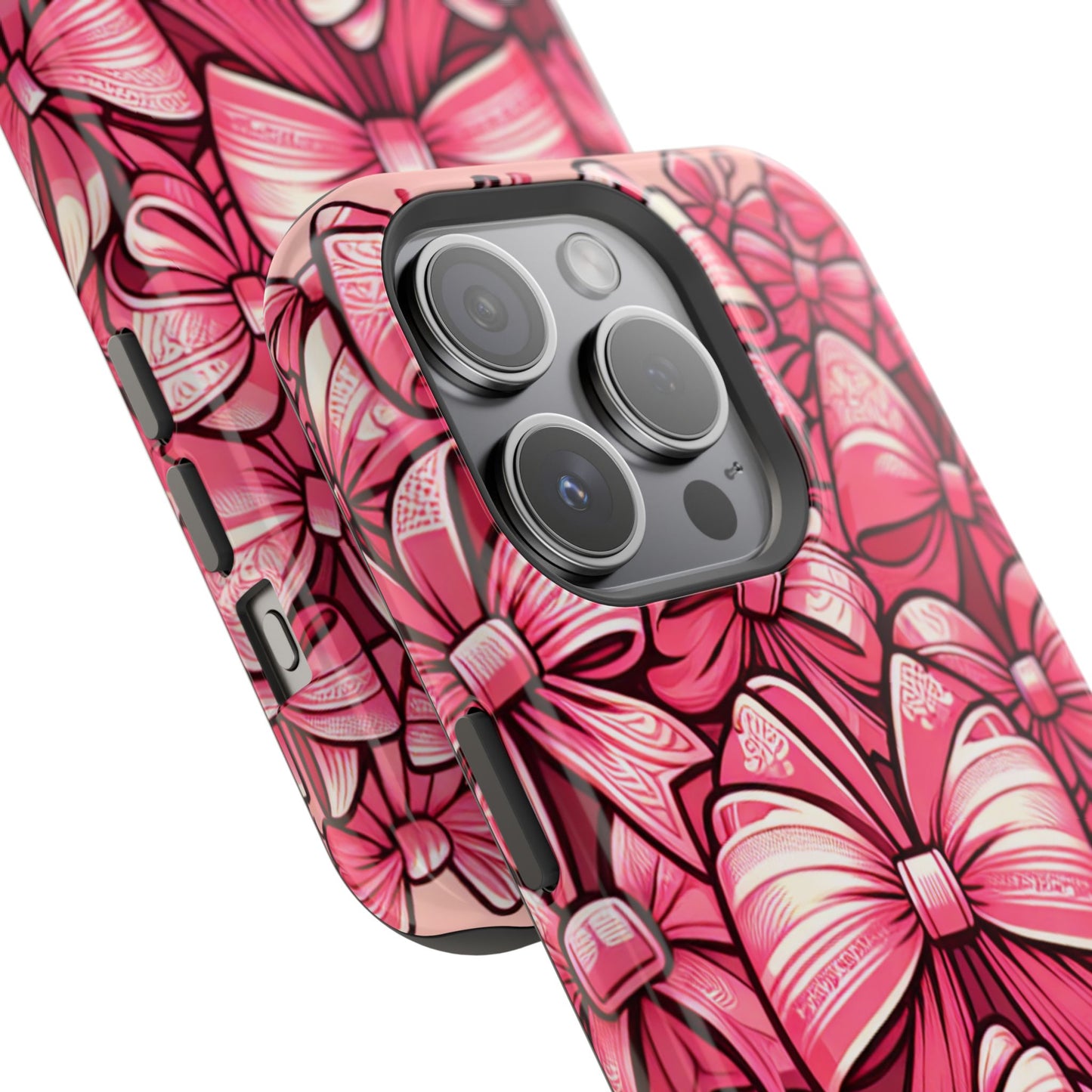 Pink Coquette Bow Phone Case