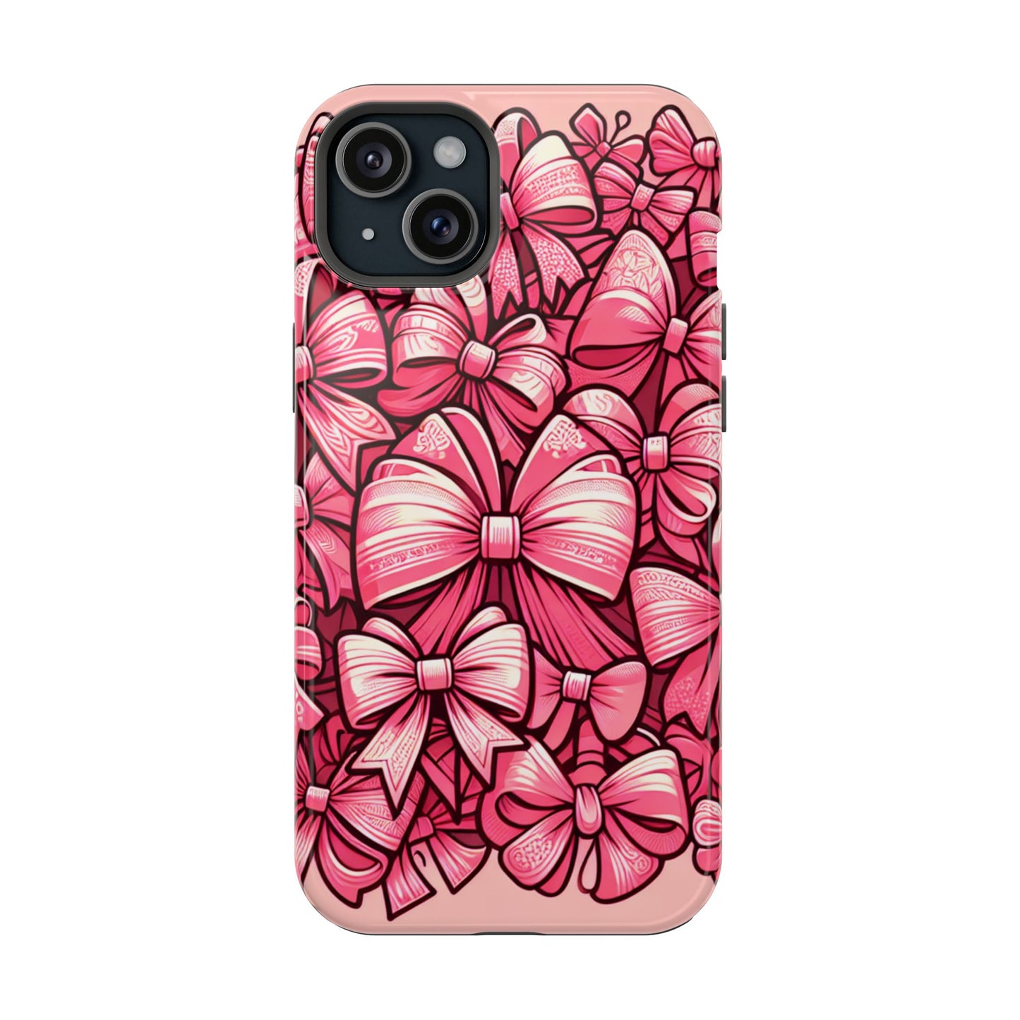 Pink Coquette Bow Phone Case