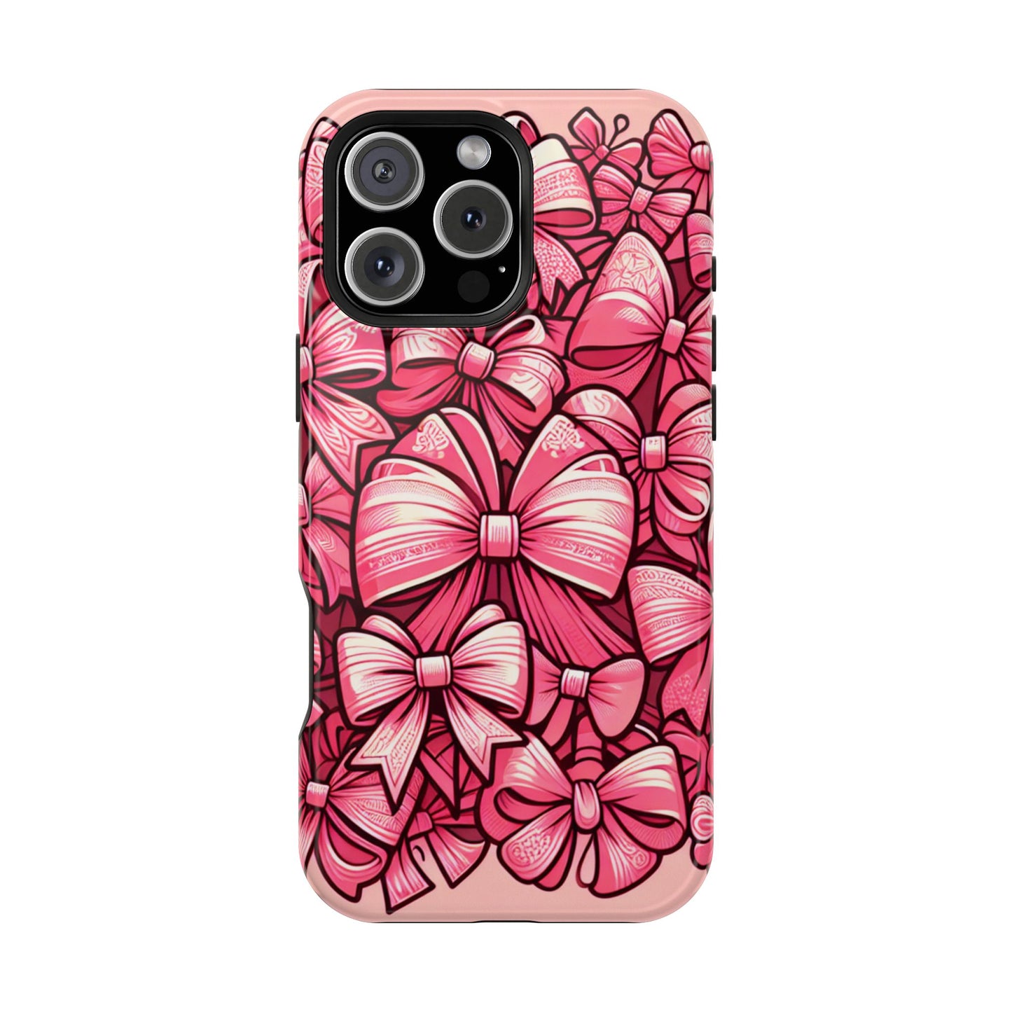 Pink Coquette Bow Phone Case