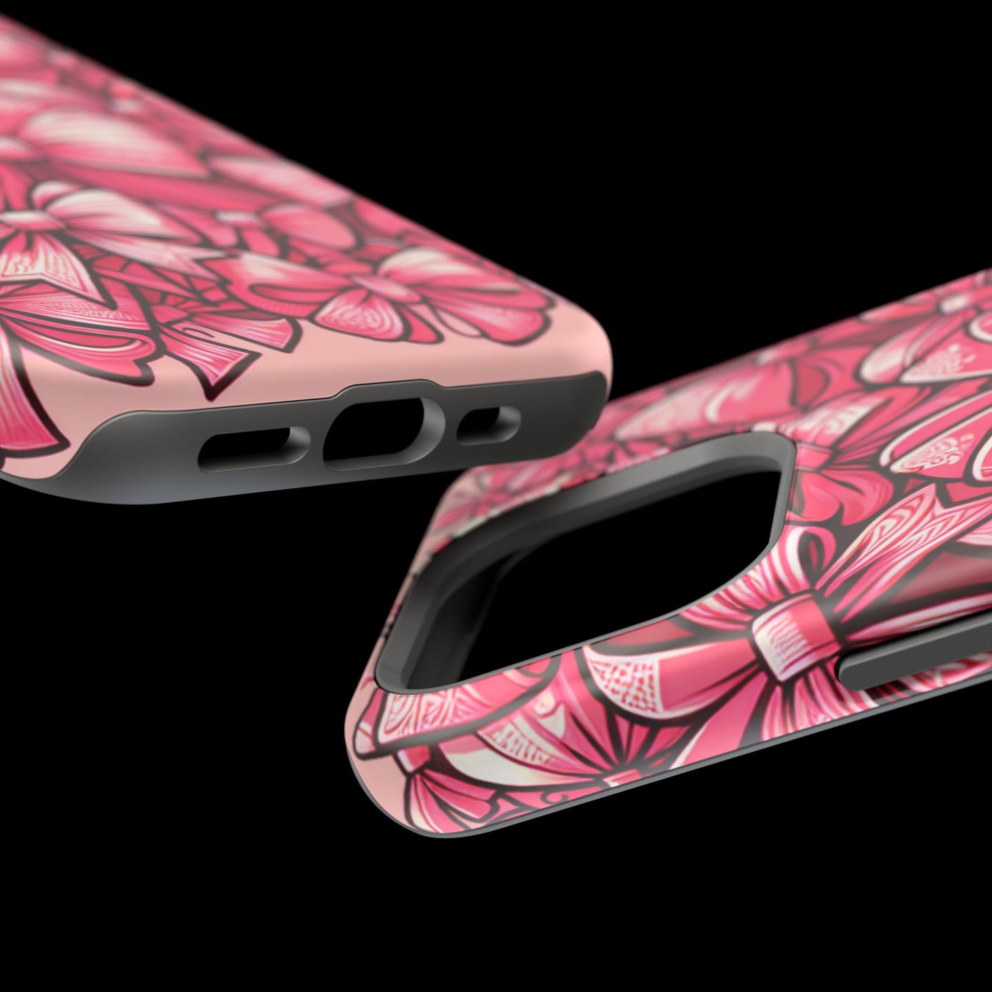 Pink Coquette Bow Phone Case
