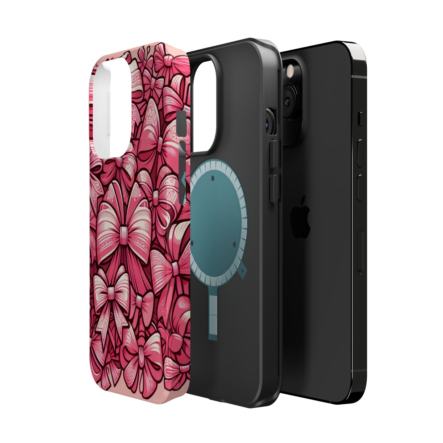 Pink Coquette Bow Phone Case
