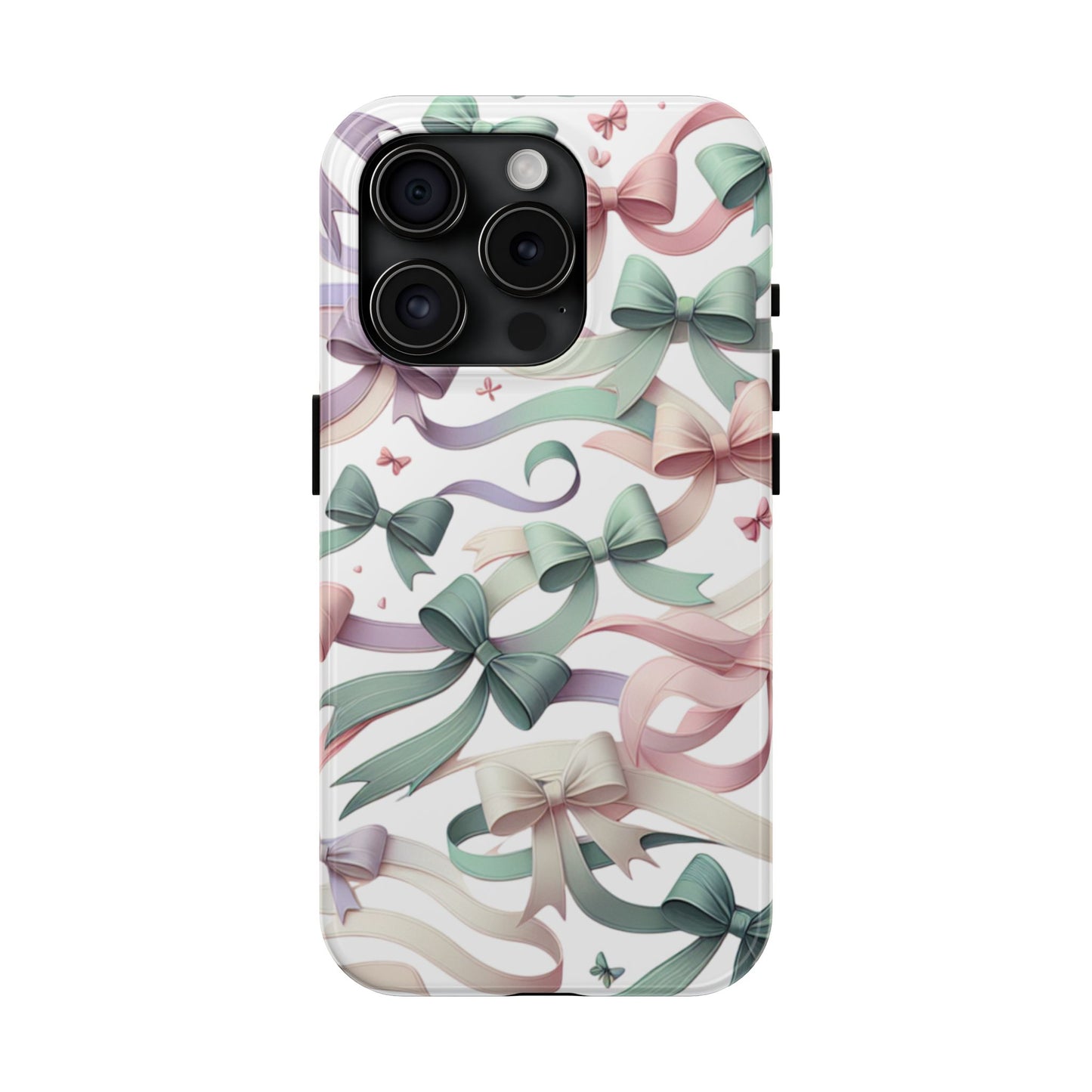 Phone Case - Coquette Bow Pattern