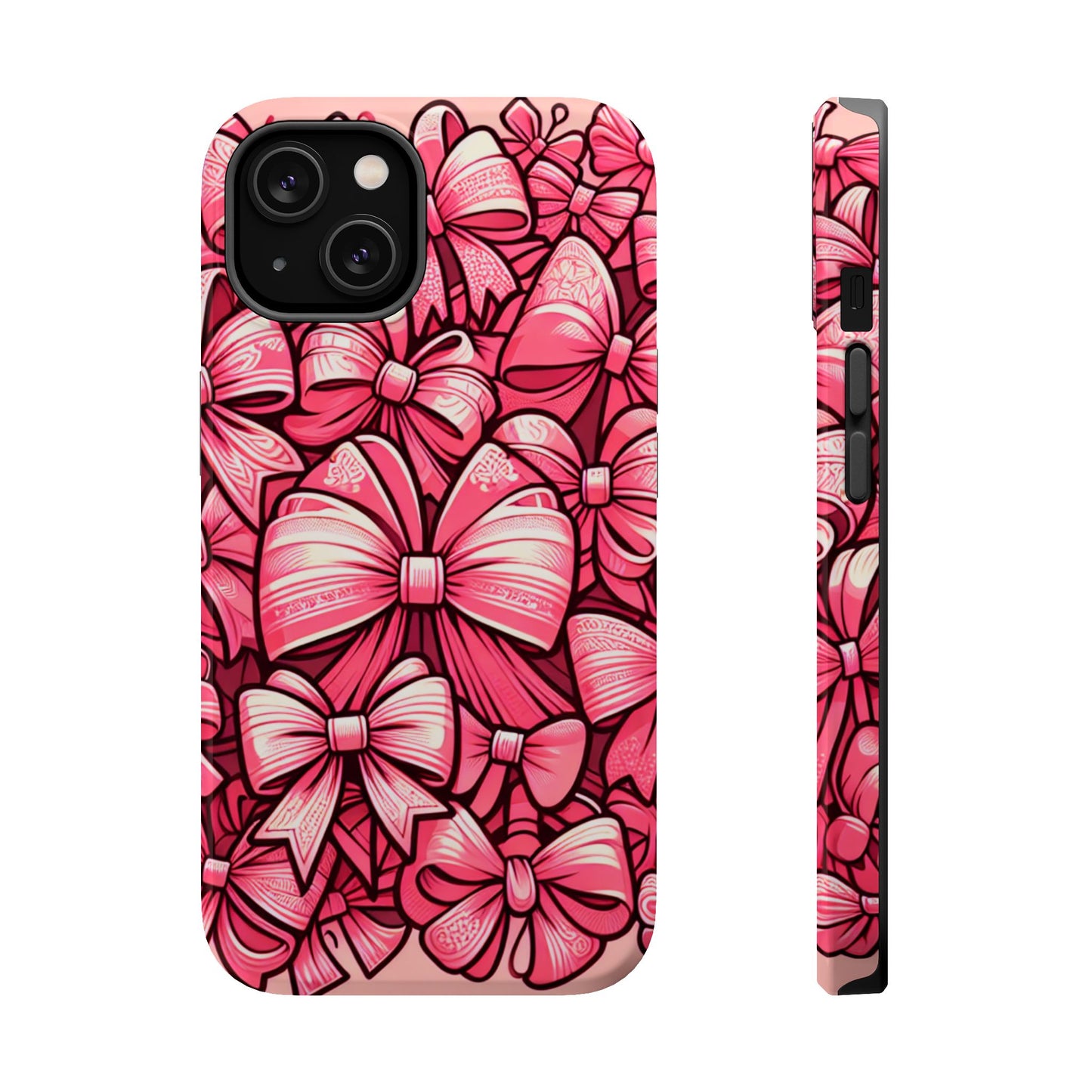 Pink Coquette Bow Phone Case