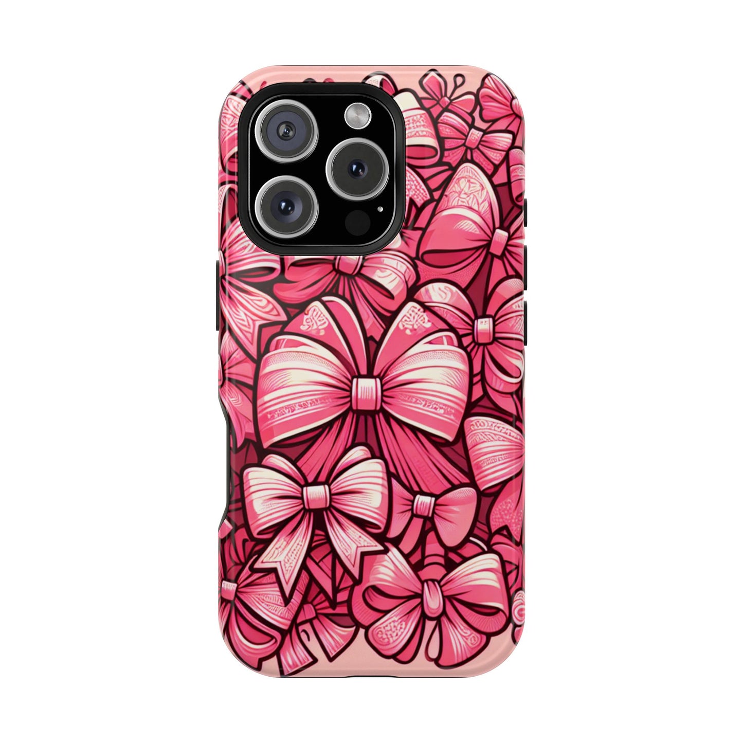 Pink Coquette Bow Phone Case