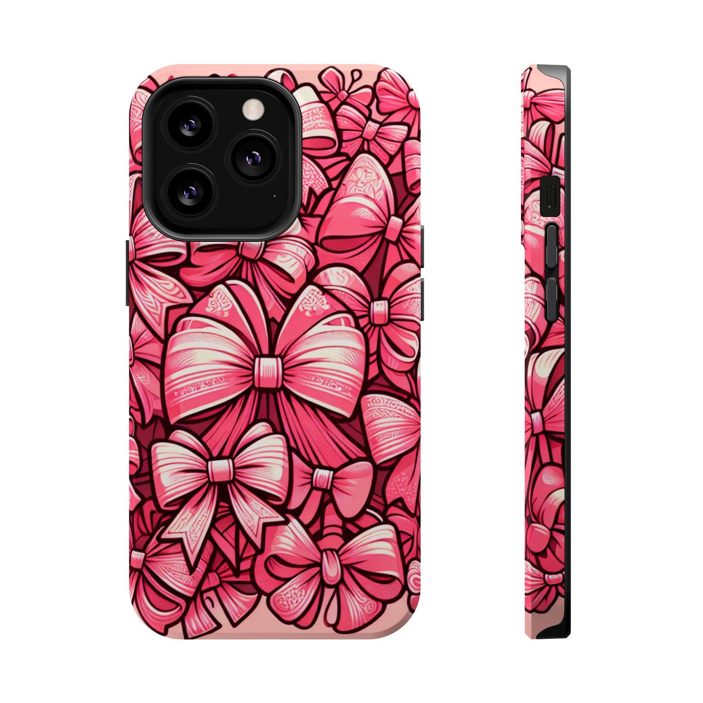 Pink Coquette Bow Phone Case