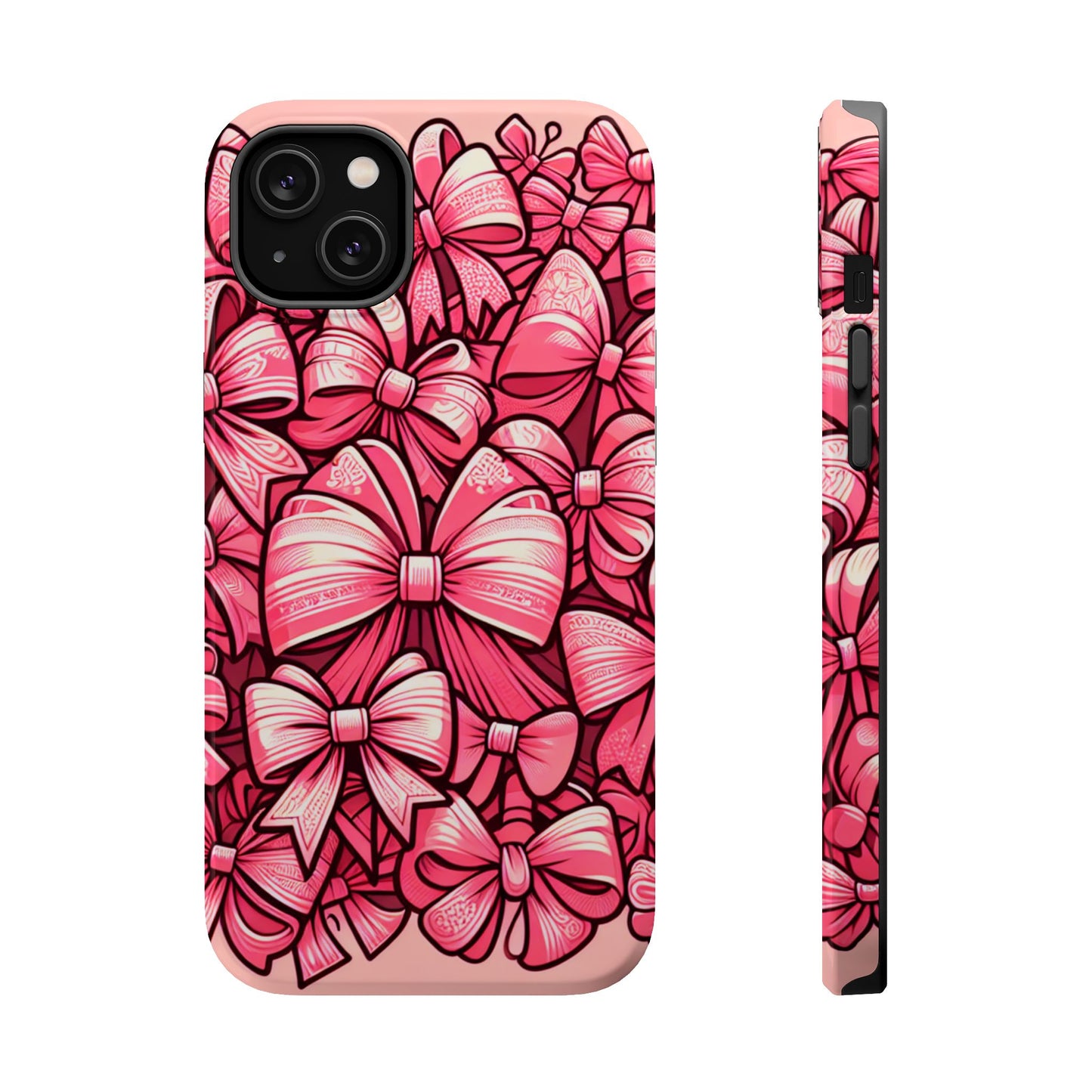 Pink Coquette Bow Phone Case
