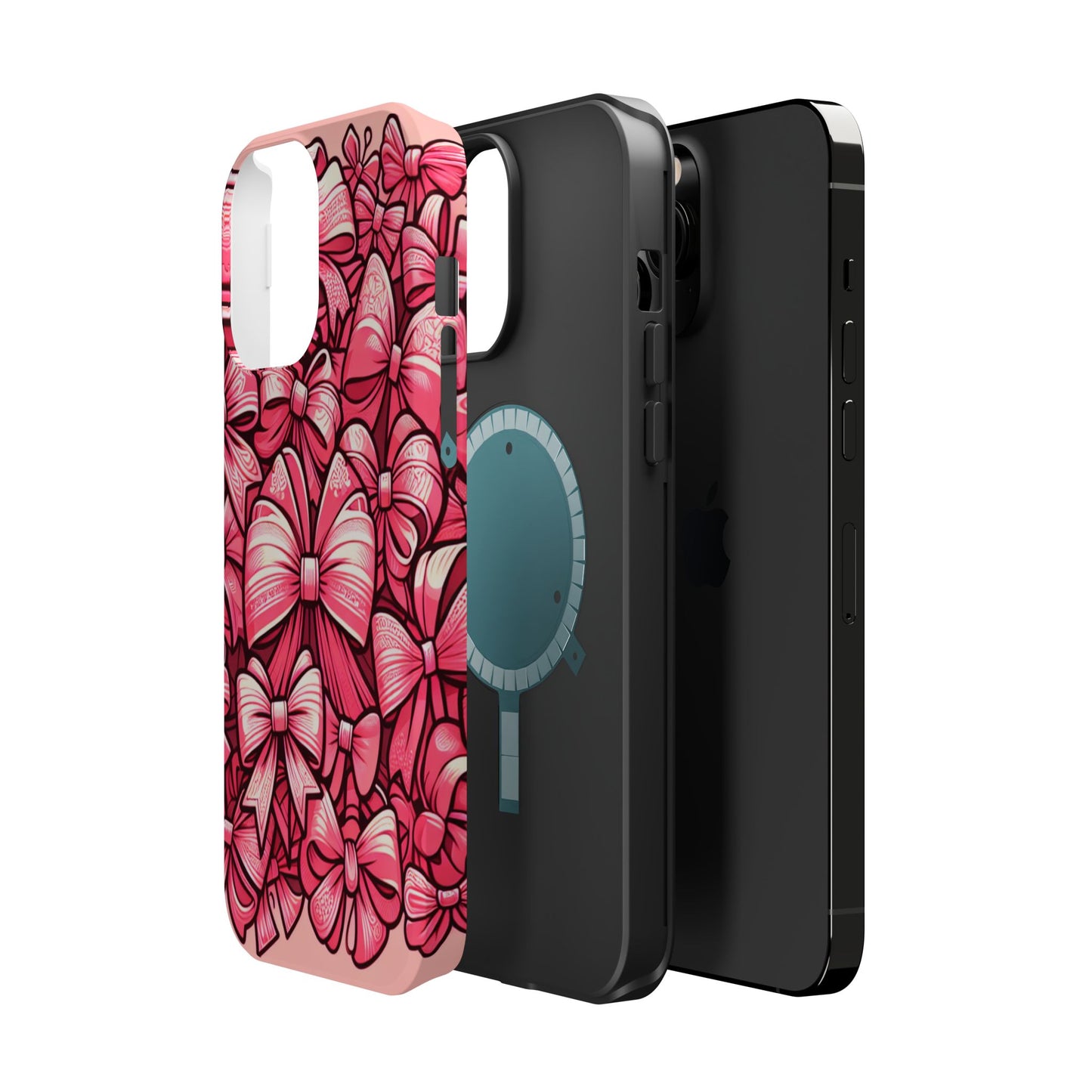 Pink Coquette Bow Phone Case
