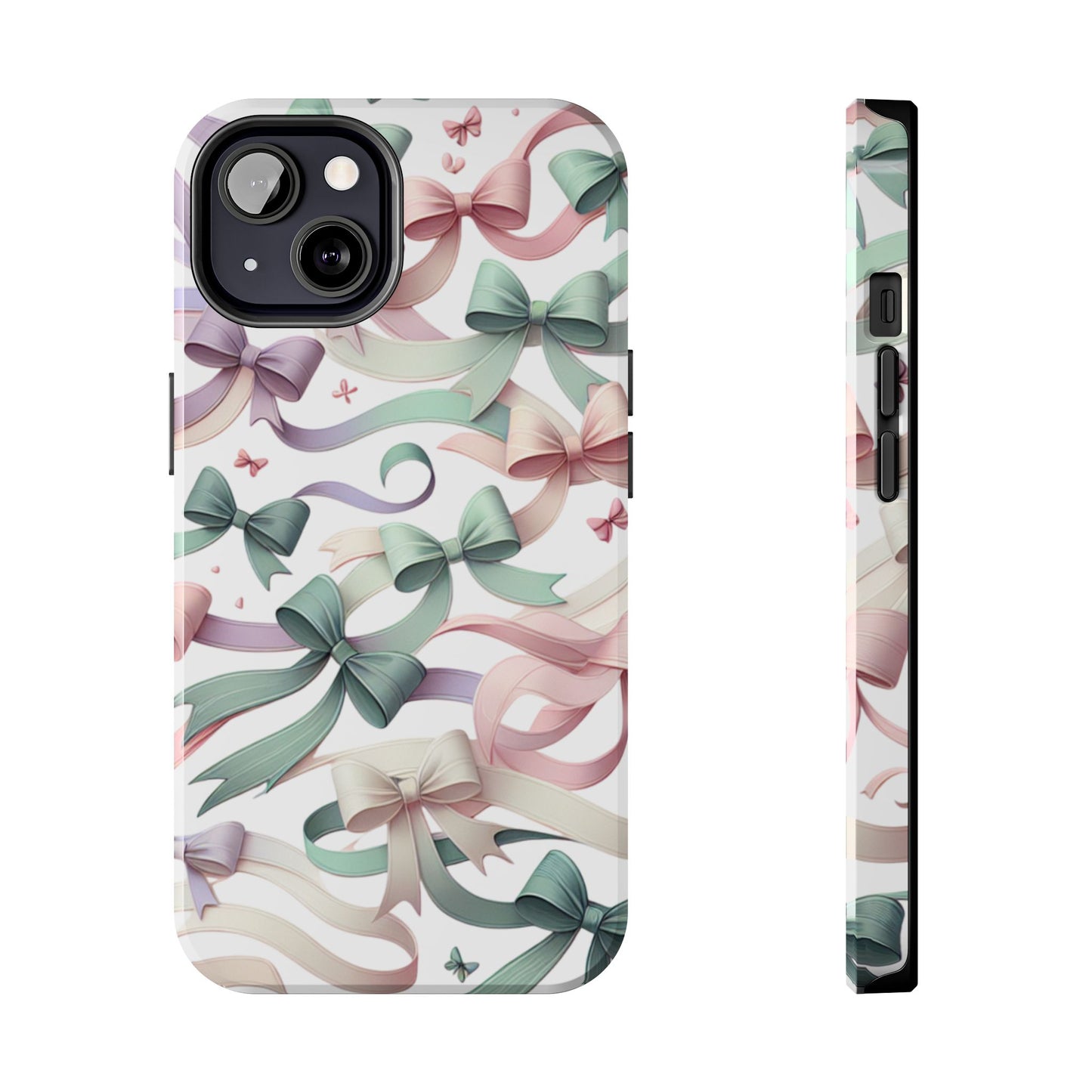 Phone Case - Coquette Bow Pattern