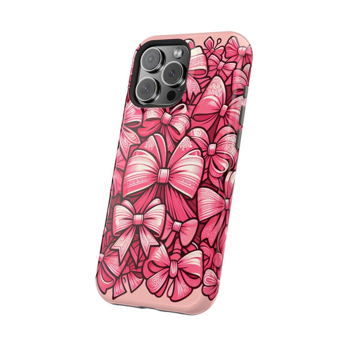 Pink Coquette Bow Phone Case