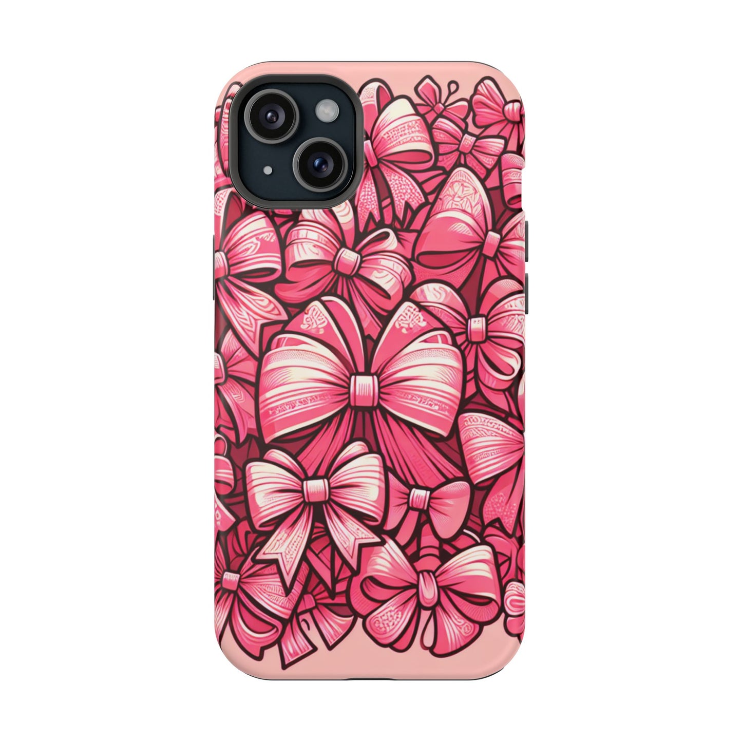 Pink Coquette Bow Phone Case