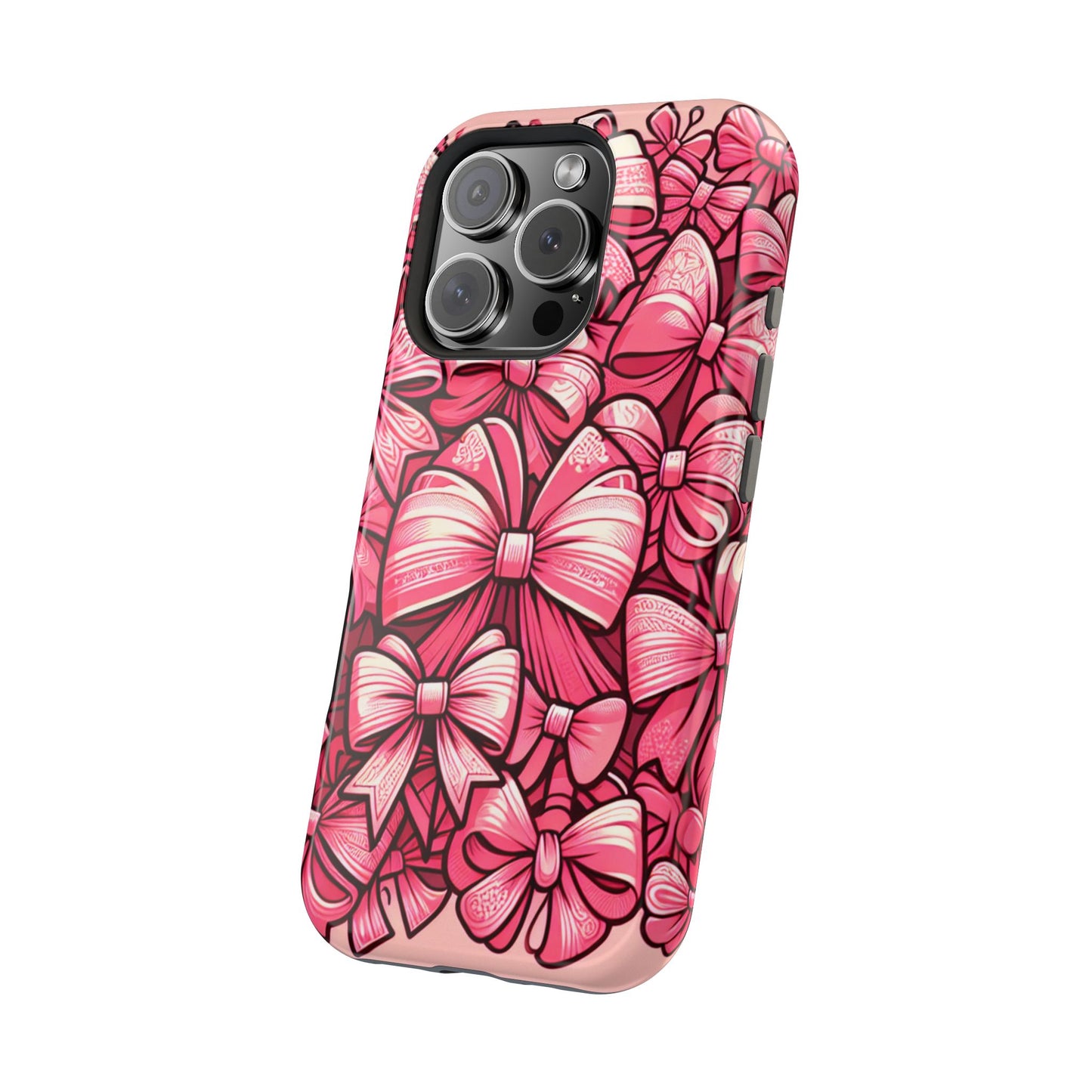 Pink Coquette Bow Phone Case