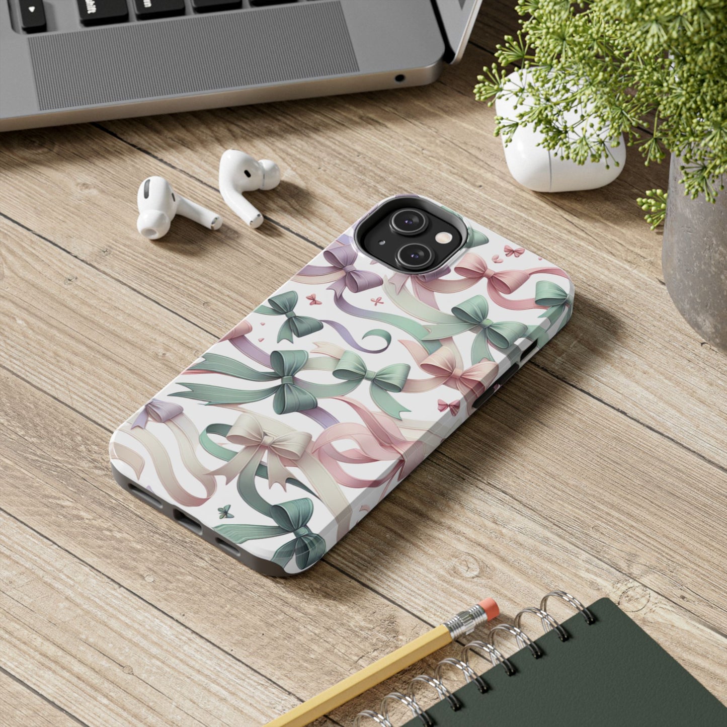 Phone Case - Coquette Bow Pattern