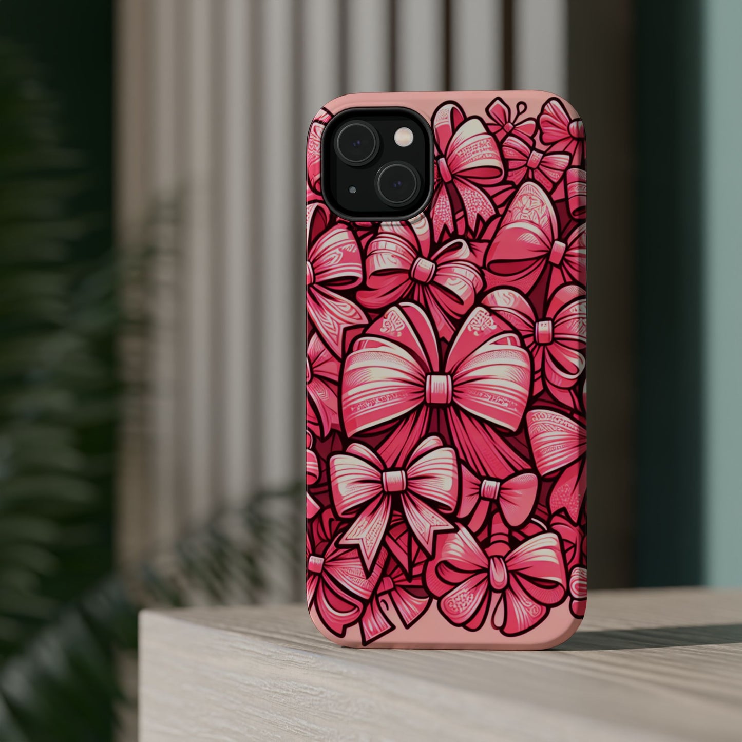 Pink Coquette Bow Phone Case