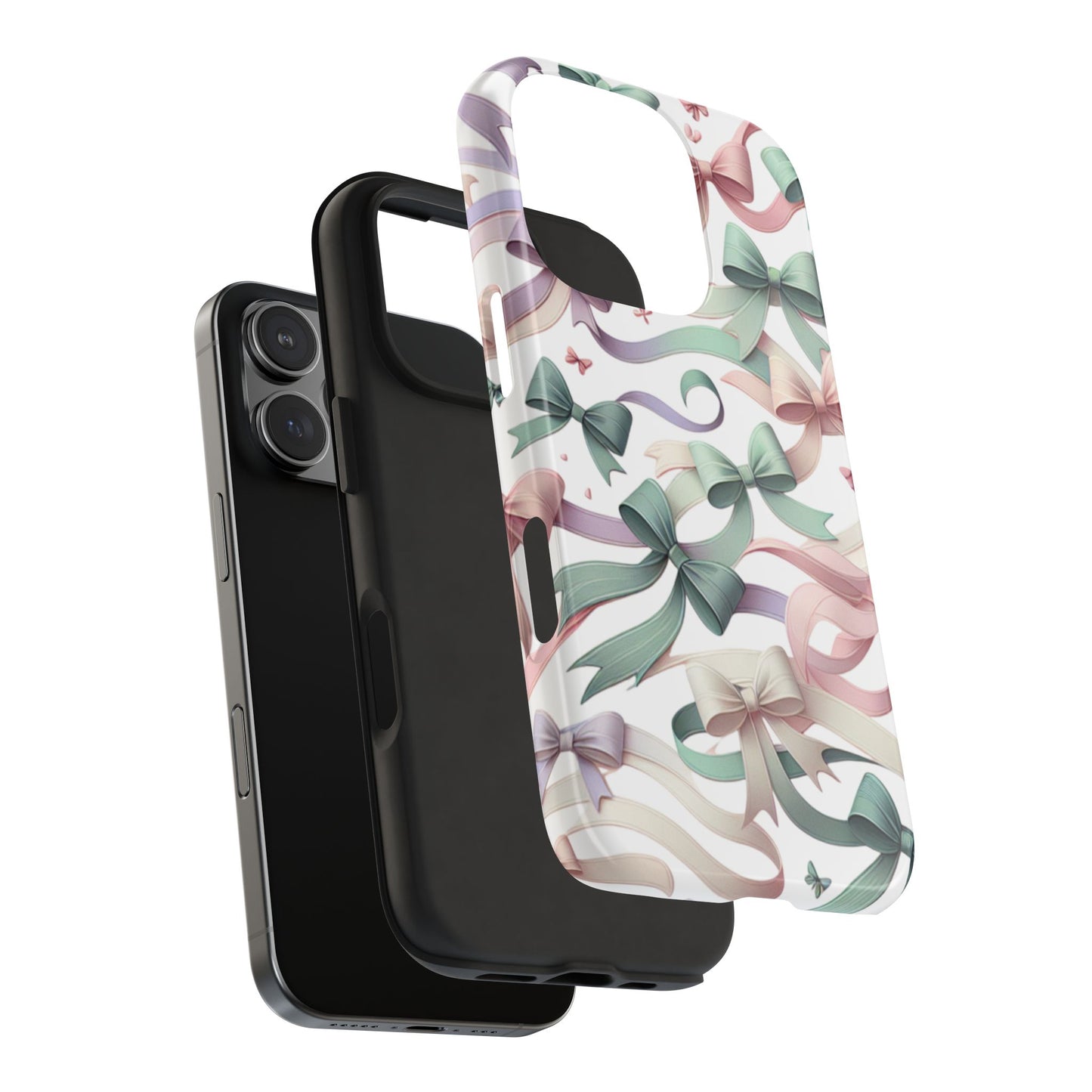 Phone Case - Coquette Bow Pattern