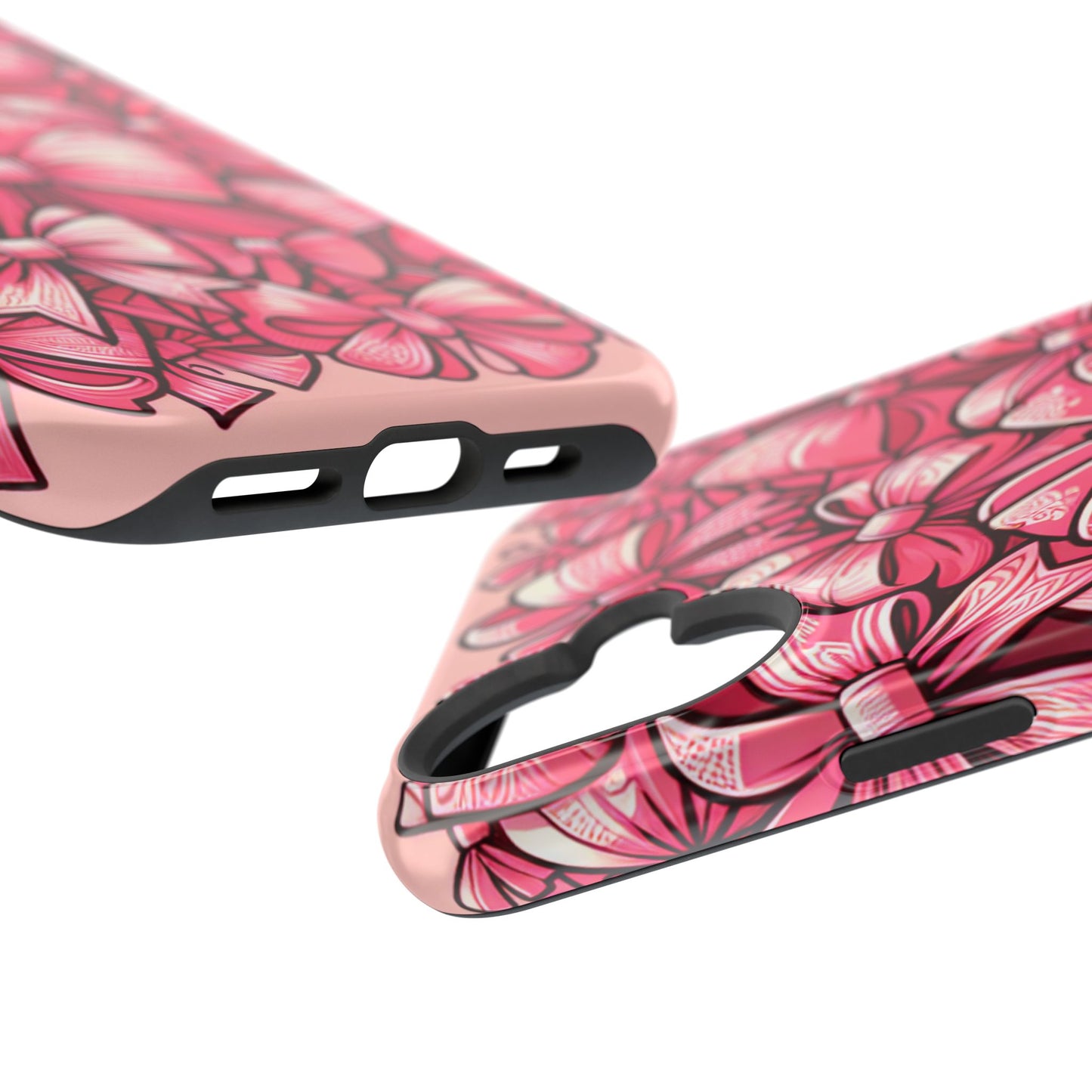 Pink Coquette Bow Phone Case