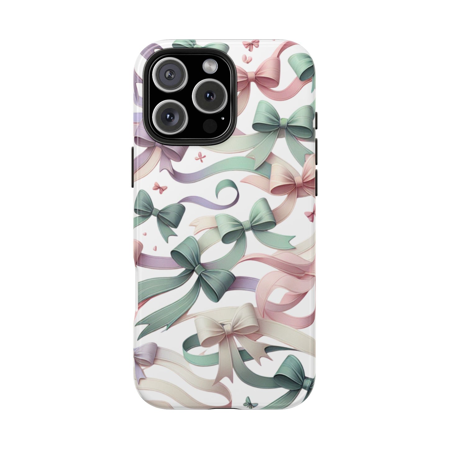 Phone Case - Coquette Bow Pattern