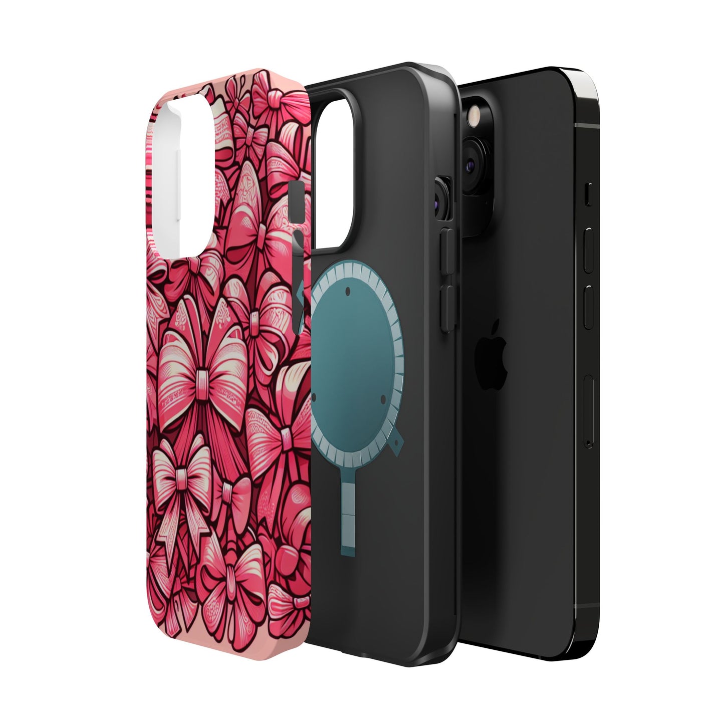 Pink Coquette Bow Phone Case