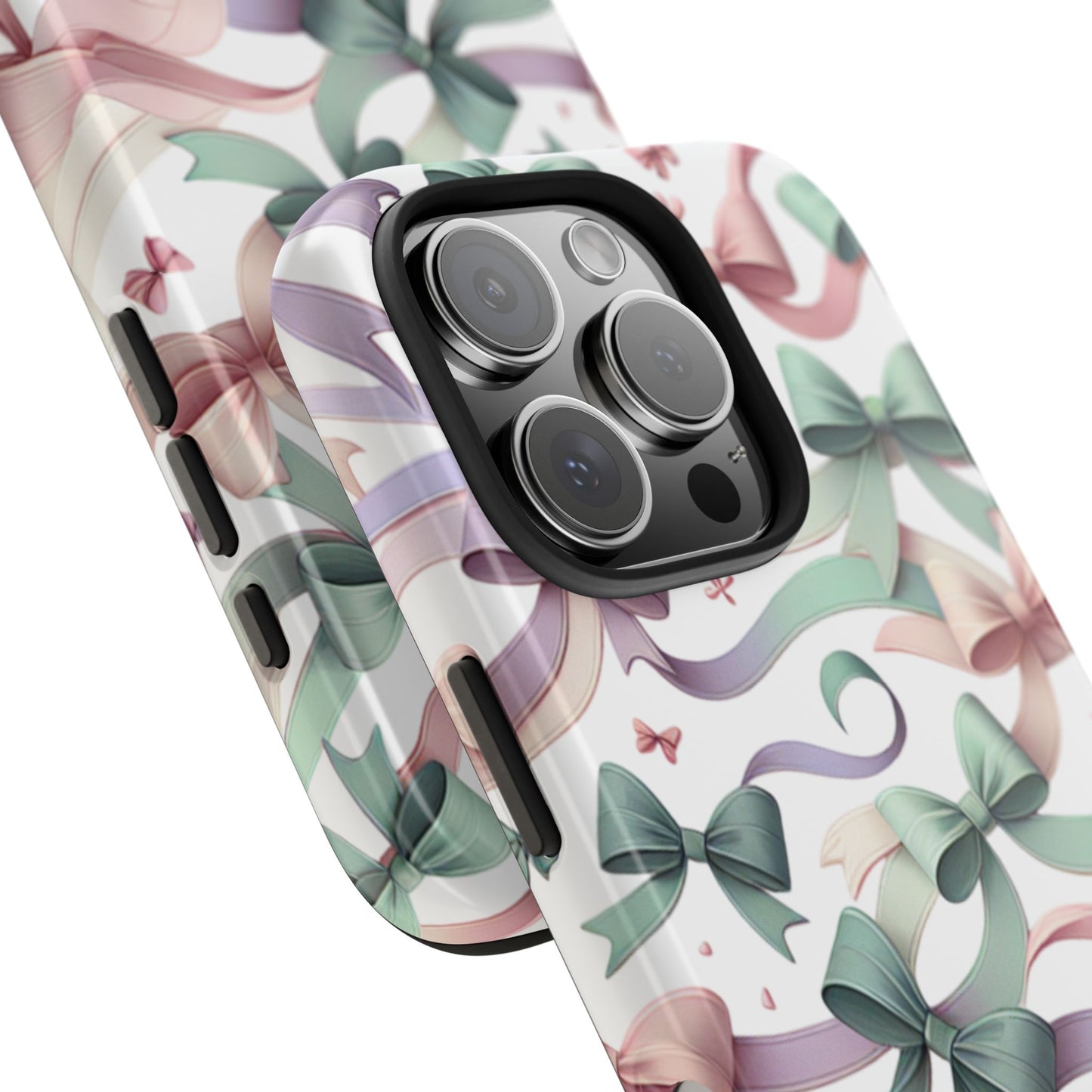 Phone Case - Coquette Bow Pattern
