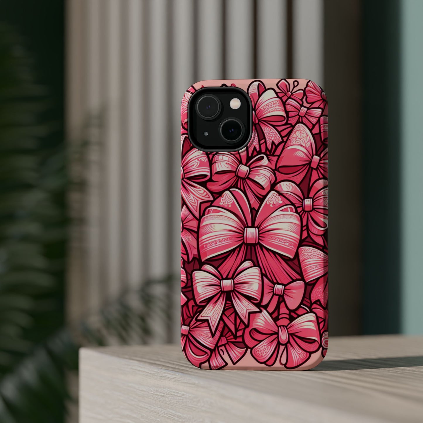 Pink Coquette Bow Phone Case
