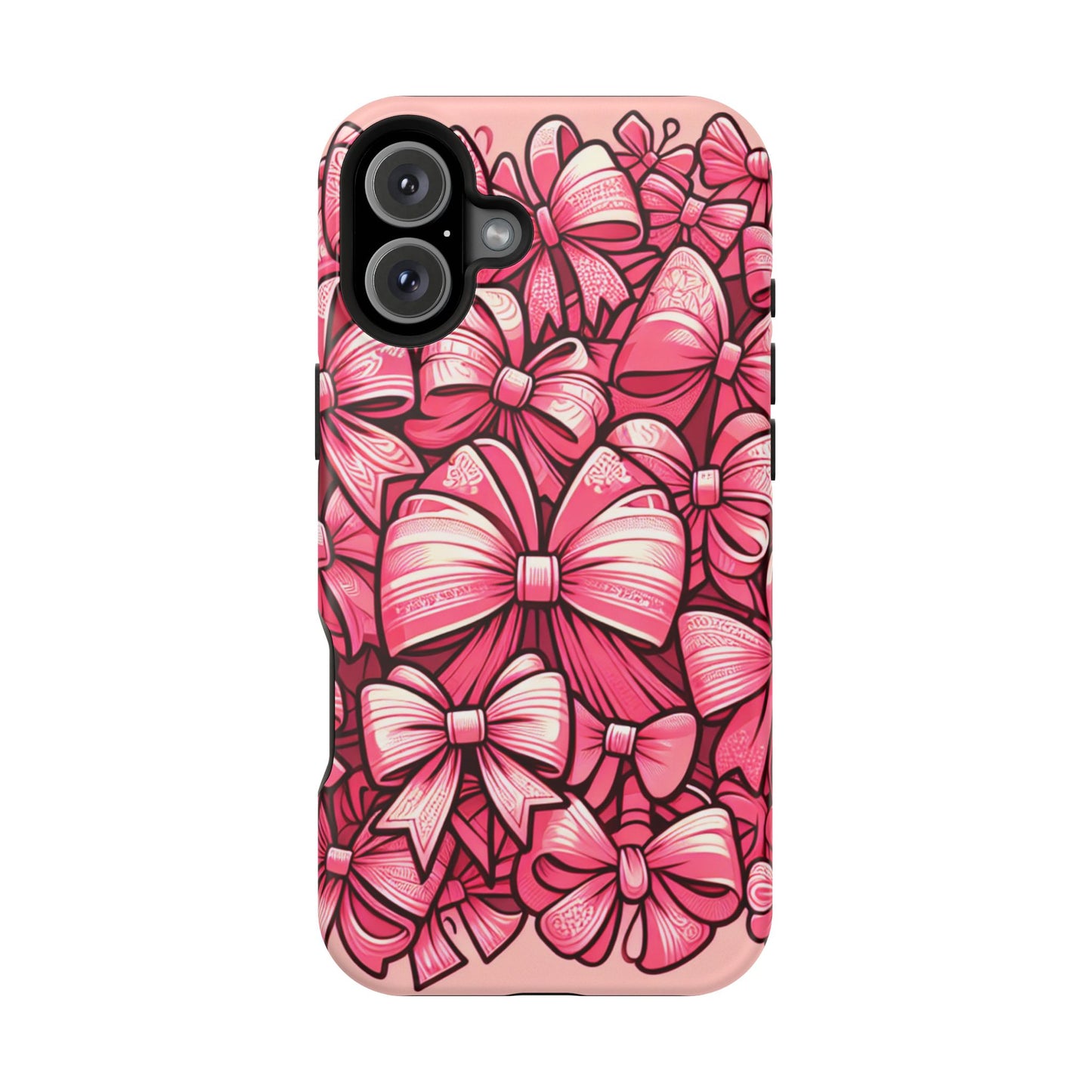 Pink Coquette Bow Phone Case