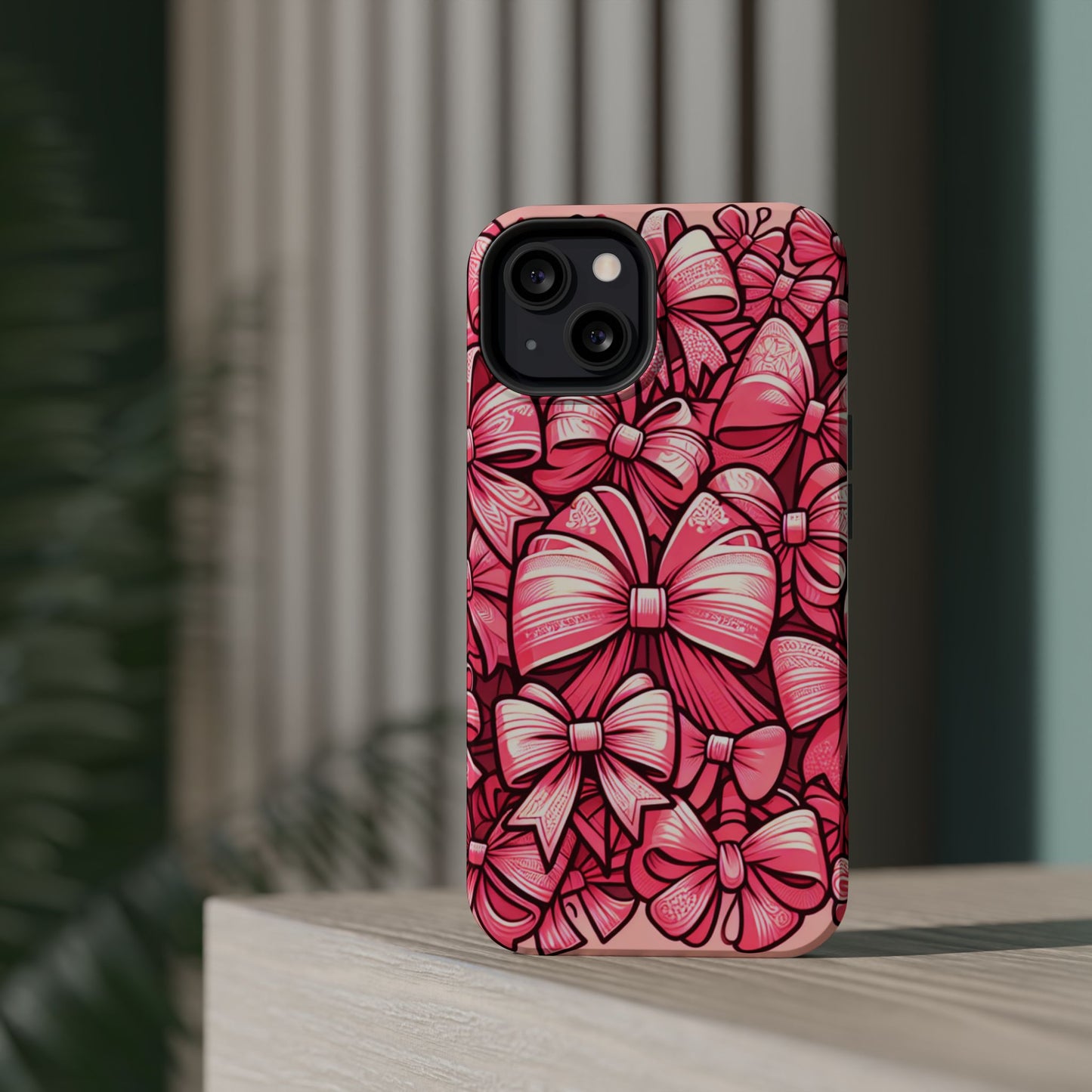 Pink Coquette Bow Phone Case