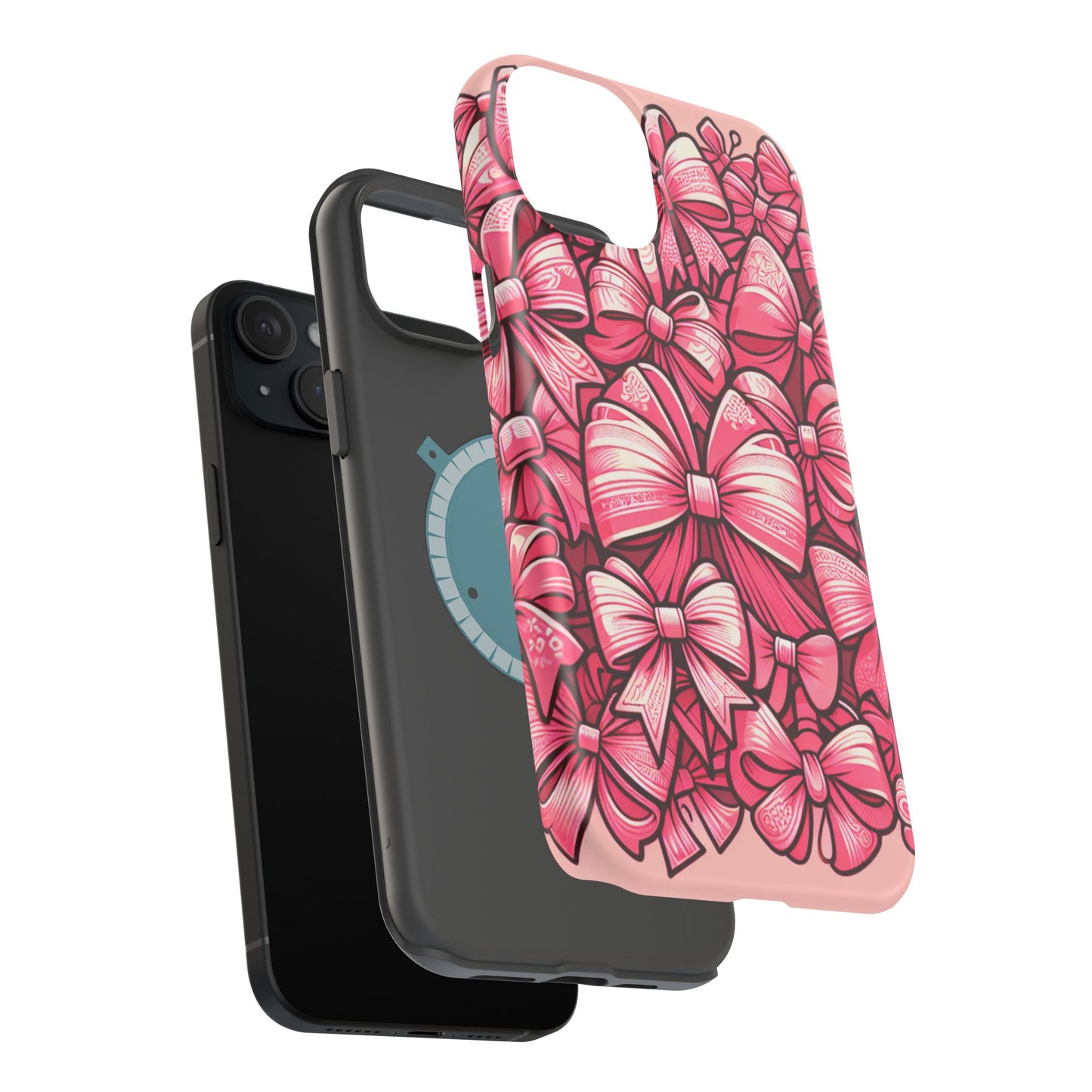 Pink Coquette Bow Phone Case