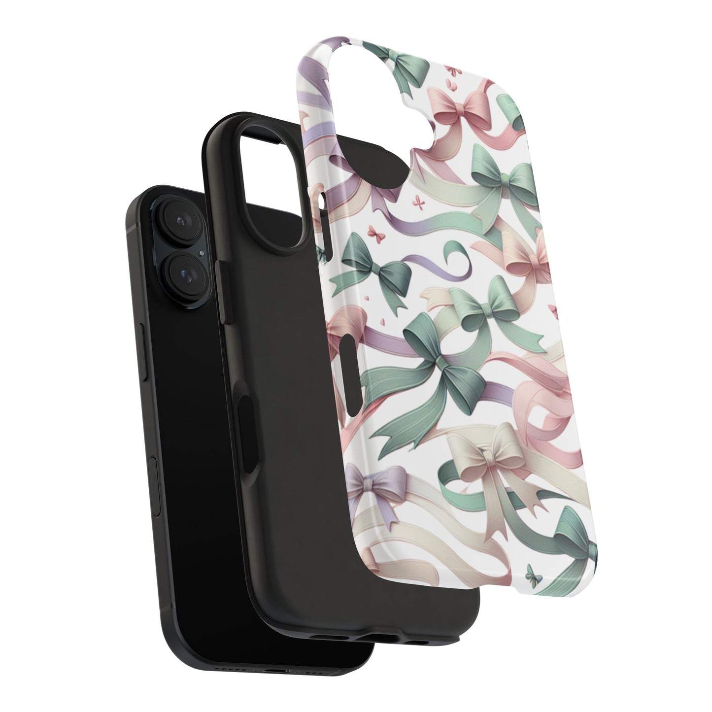 Phone Case - Coquette Bow Pattern