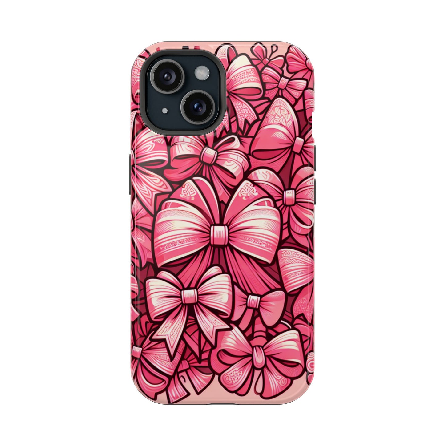 Pink Coquette Bow Phone Case