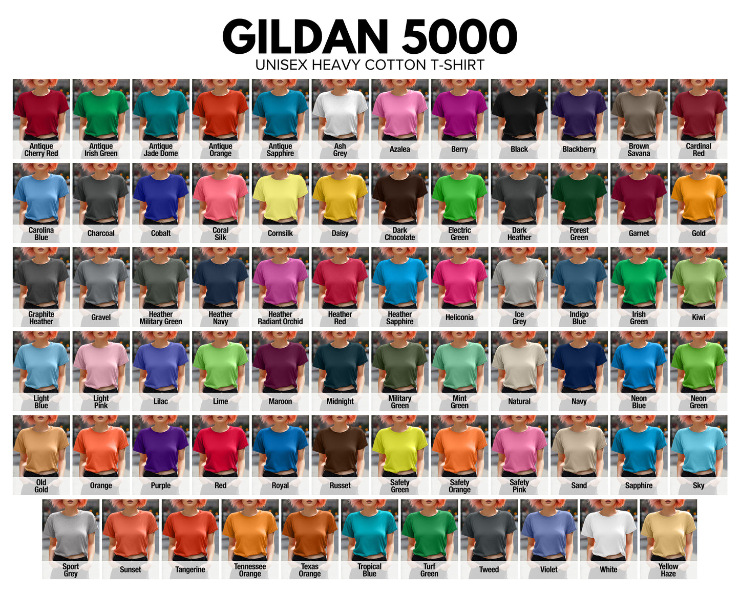 Custom TShirt Gildan 500/B Series