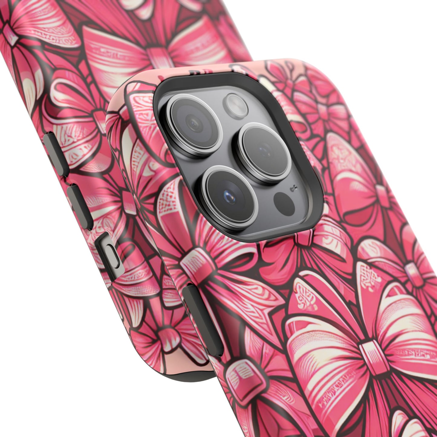 Pink Coquette Bow Phone Case