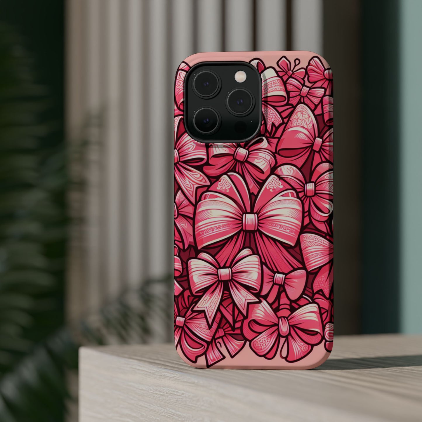 Pink Coquette Bow Phone Case